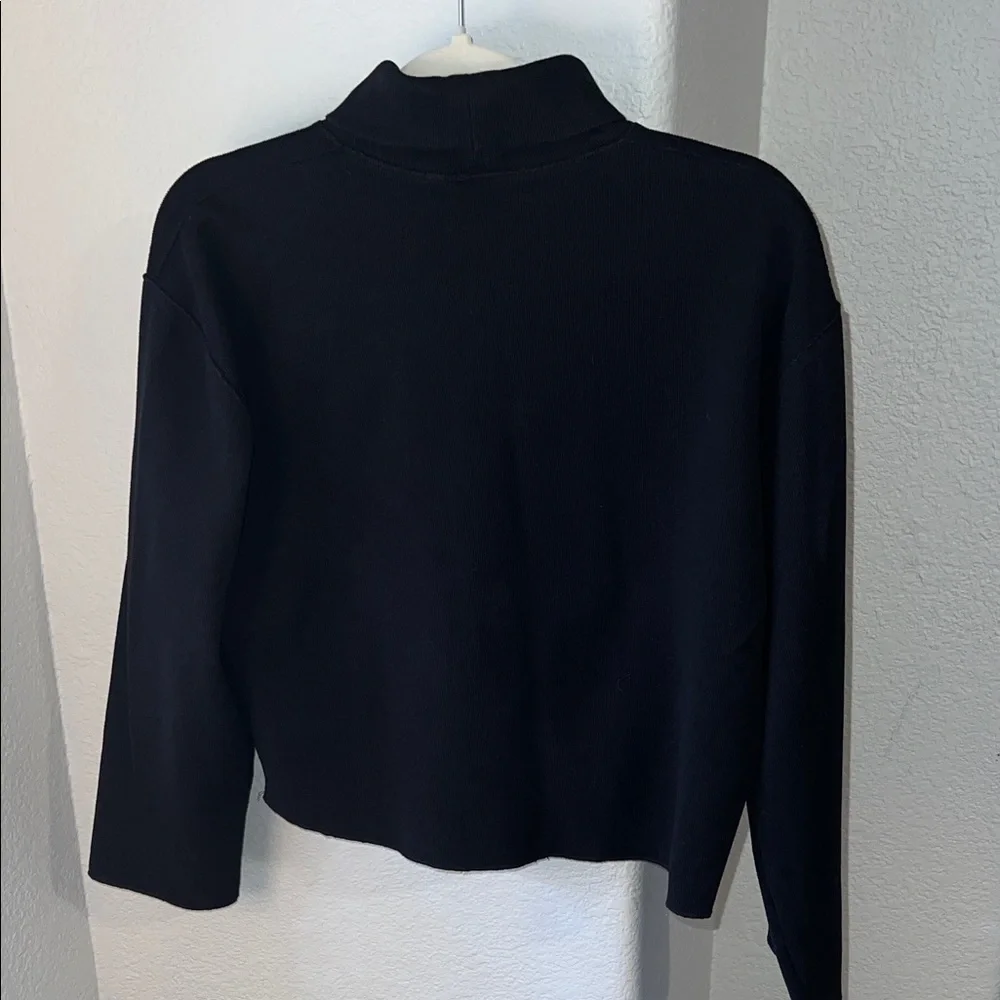 Zara Black Turtleneck Sweater Women’s Size M - Picture 4 of 4